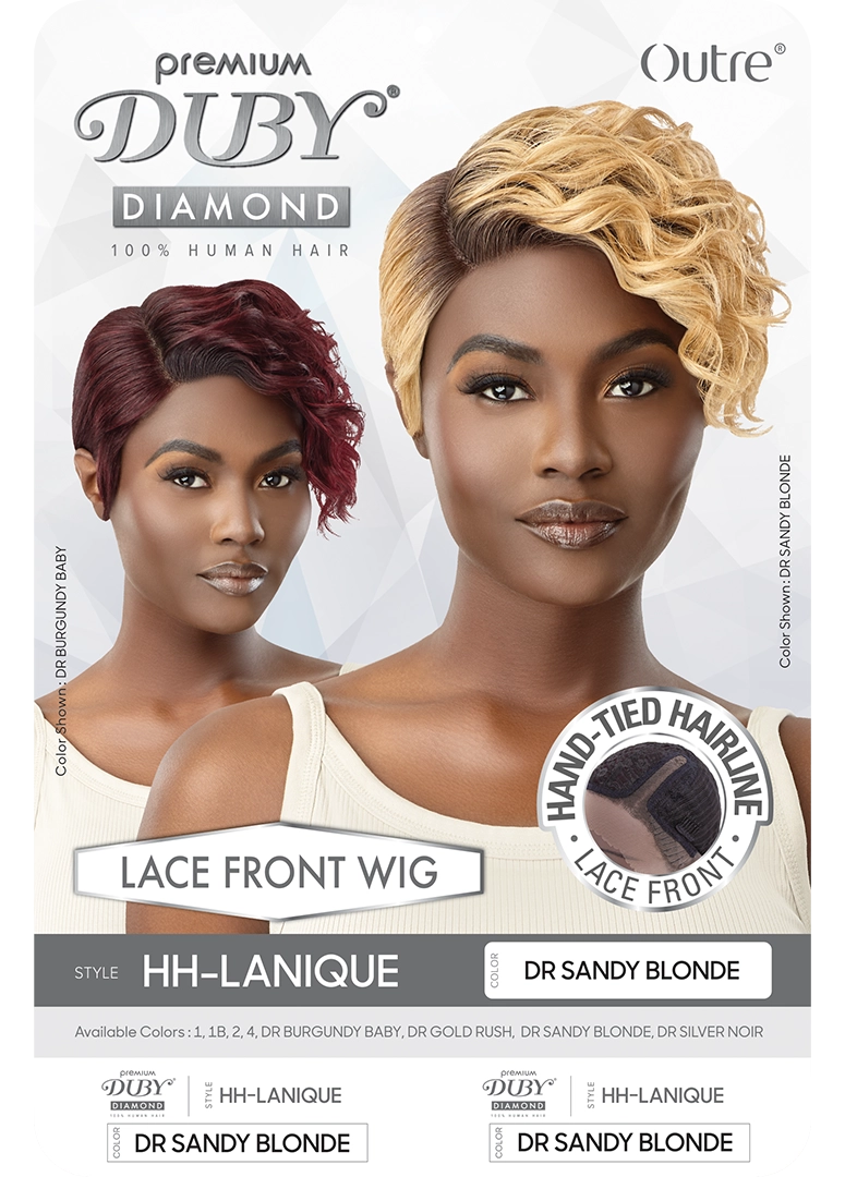 Outre Premium Duby Diamond 100% Gray Human Hair Wig HH-Lanique