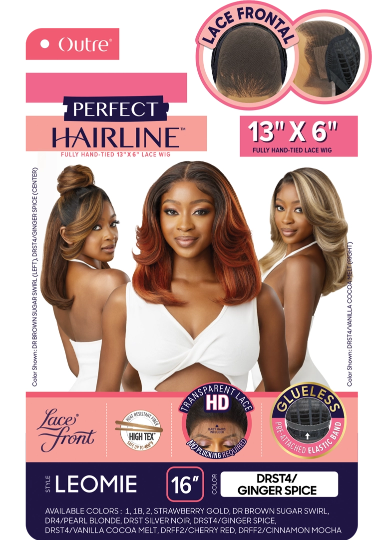 Outre Gray Perfect Hairline 13X6 Hand-Tied HD Lace Front Wig Leomie