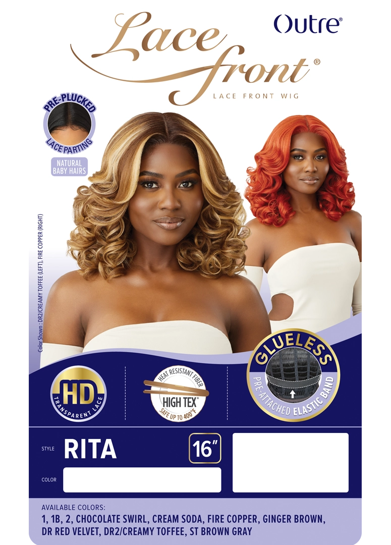 Outre Gray Lace Front Wig Rita