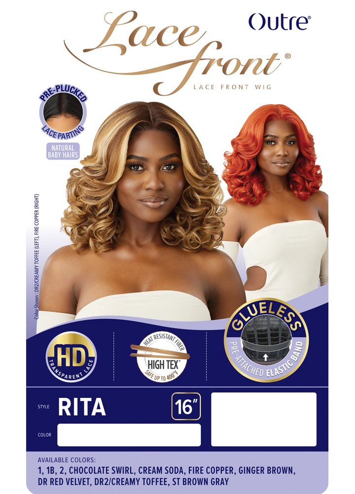 Outre Gray Lace Front Wig Rita