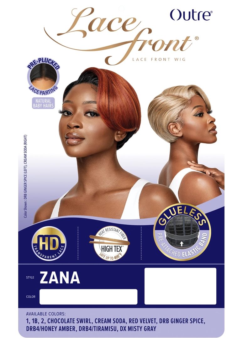 Outre Gray Lace Front Wig Zana