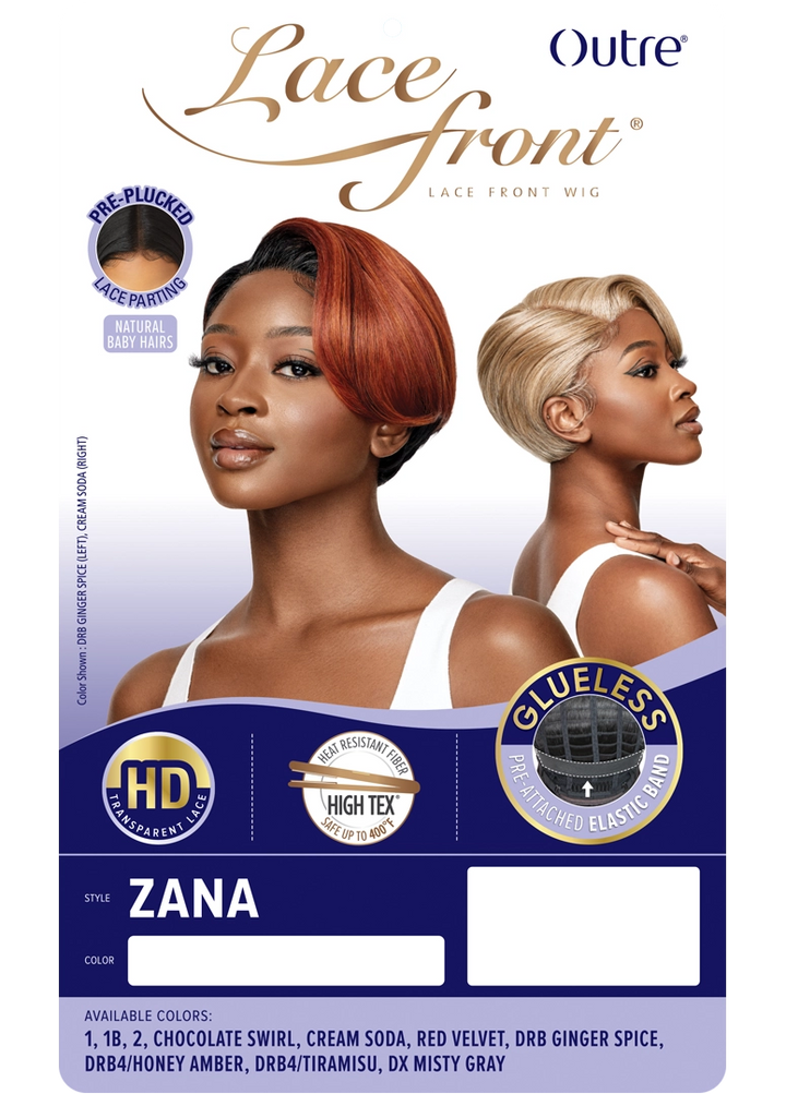 Outre Gray Lace Front Wig Zana