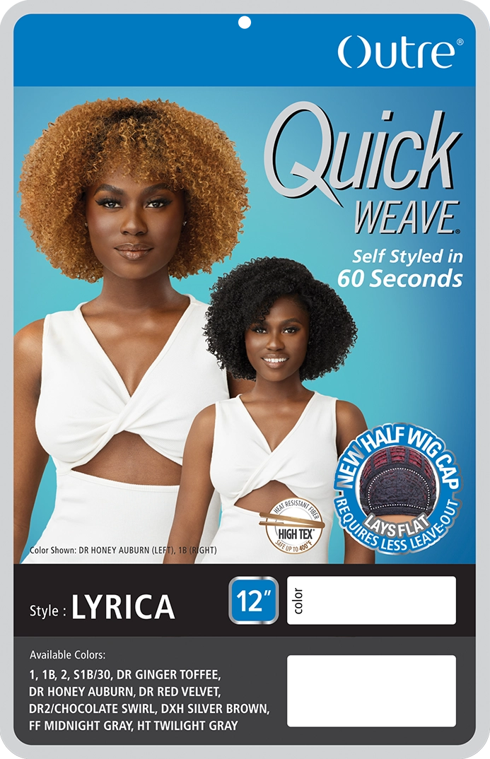 Outre Gray Quick Weave Wig Lyrica