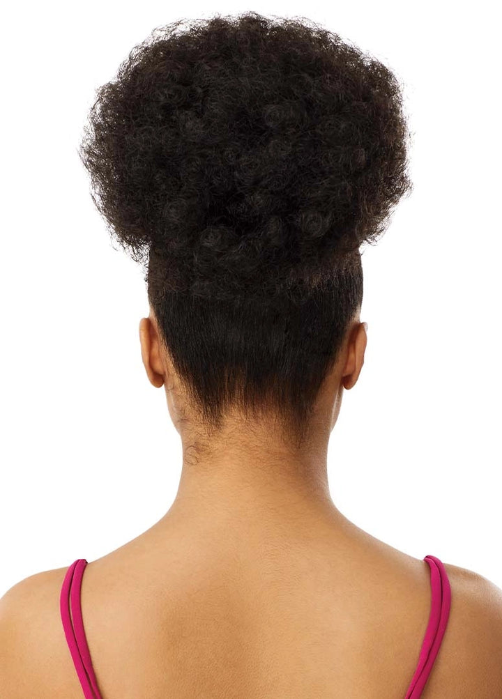 Outre Gray Drawstring Ponytail Afro Small