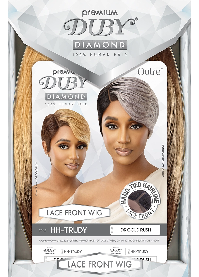 Outre Premium Duby Diamond 100% Gray Human Hair Wig HH-Trudy