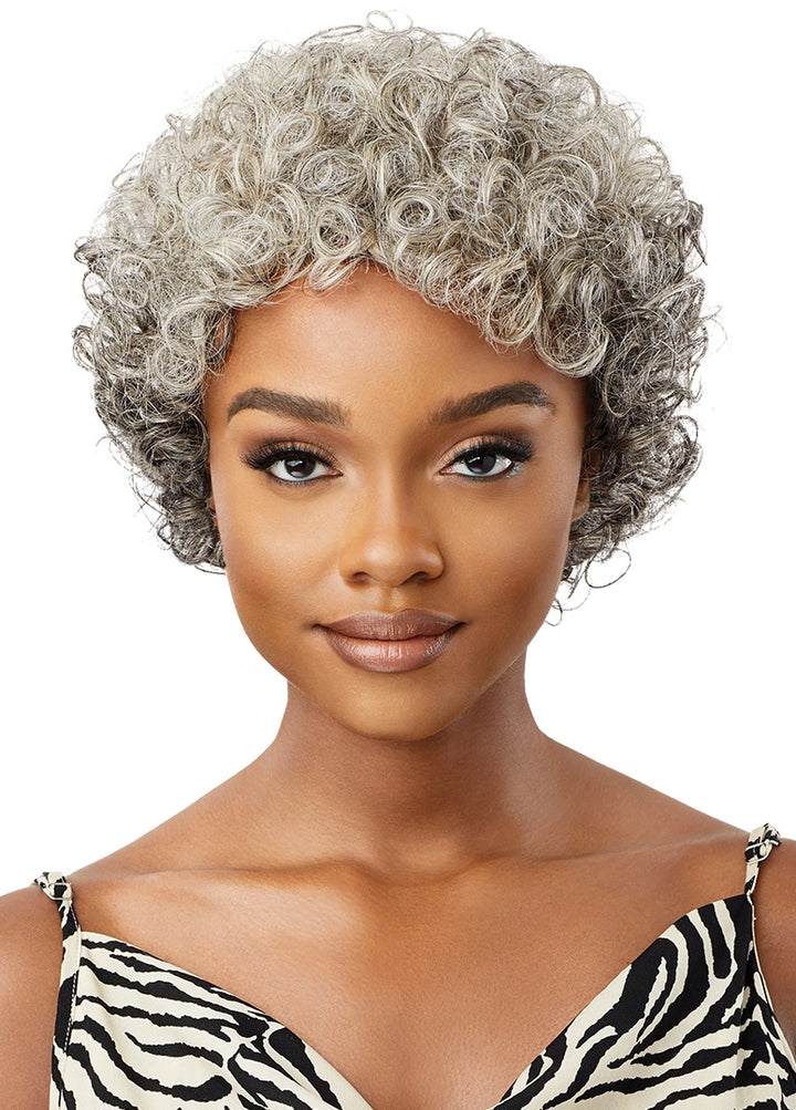 Outre Fab & Fly Gray Glamour Full Wig HH-Veronica