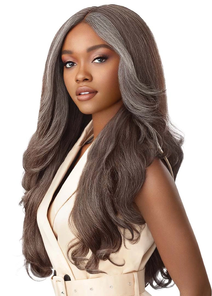 Outre Gray Lace Front Wig Neesha 208