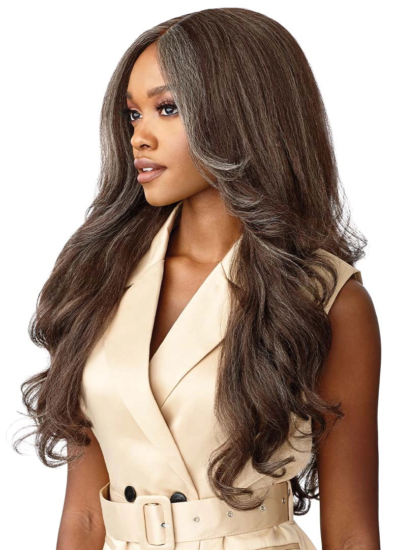 Outre Gray Lace Front Wig Neesha 208