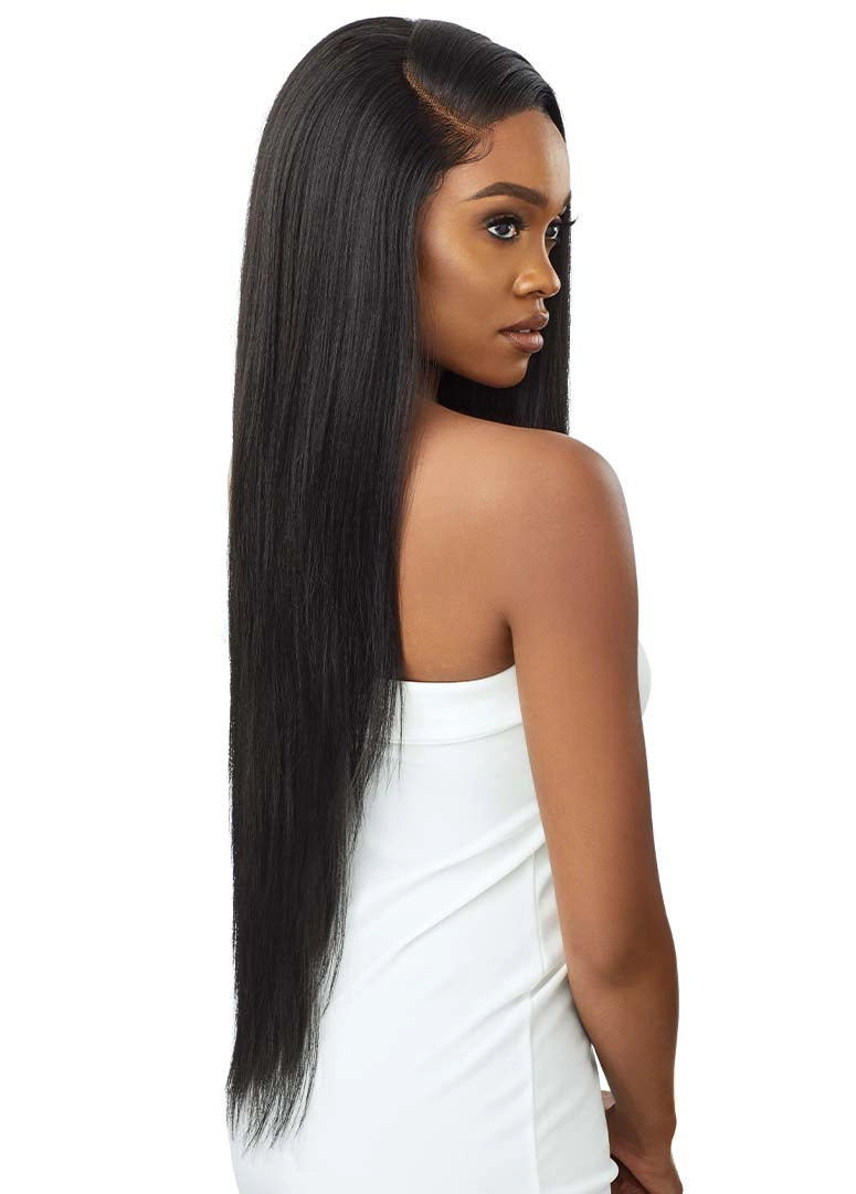 Outre Gray Perfect Hairline 13x6 Pre-Plucked Baby Hair Lace Front Wig Shaday 32"