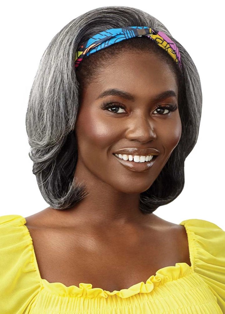 Outre Gray Converti-Cap Wig Curvy Bella